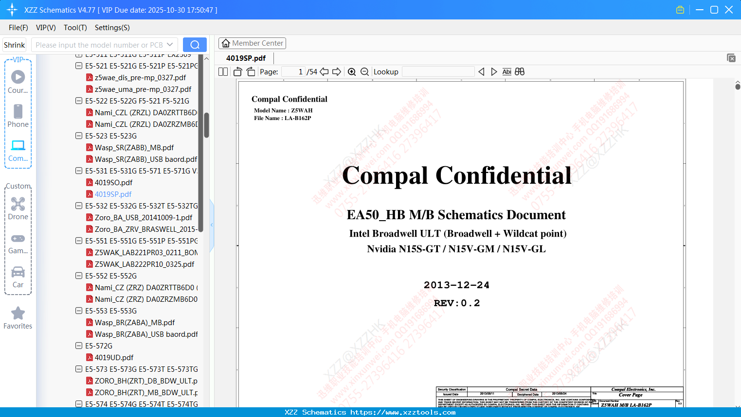 Laptop ACER 4019SP
